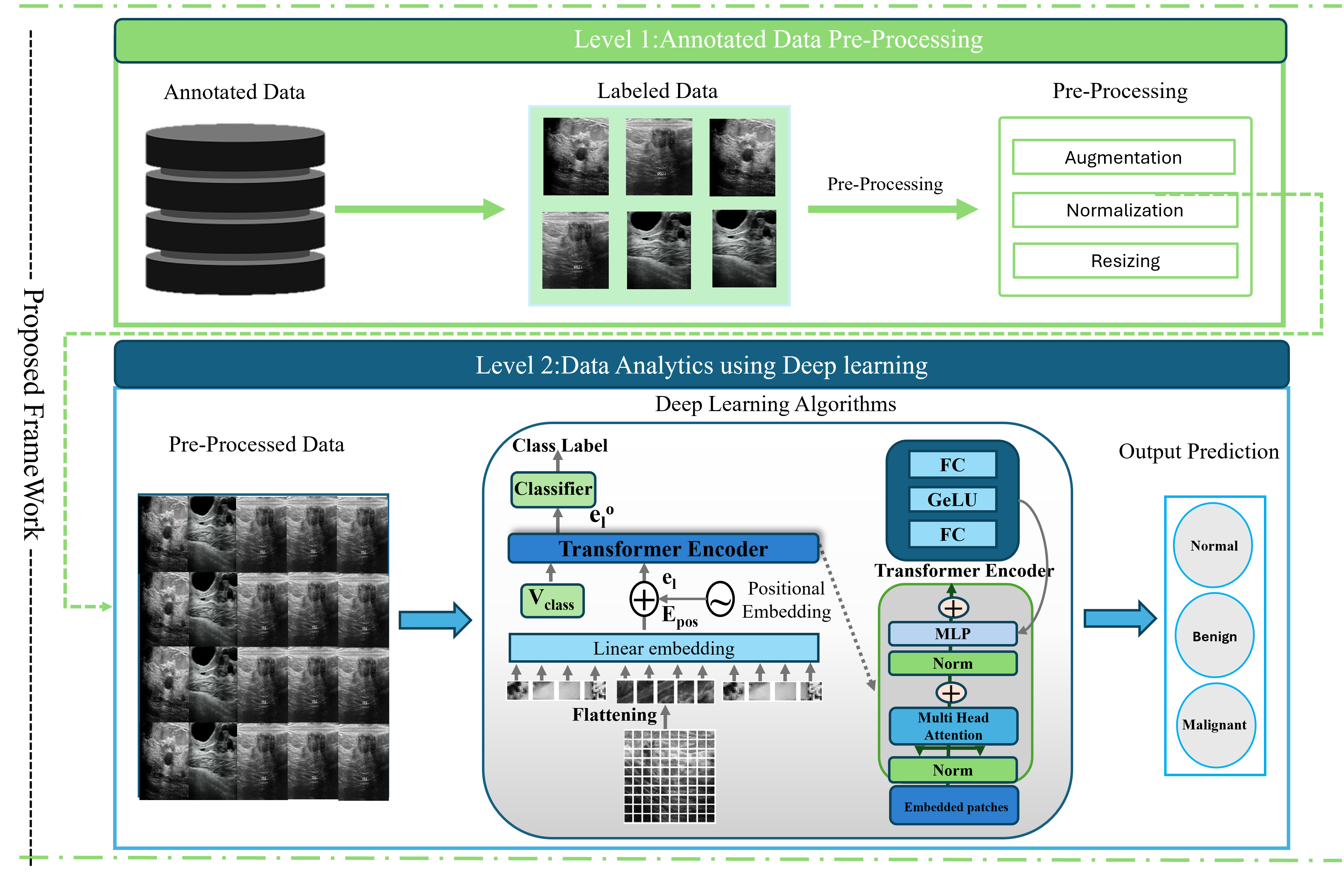 Framework for Breast Cancer Classification